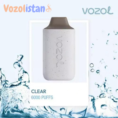 Vozol Star 6000 Clear Puff vozolistan.com