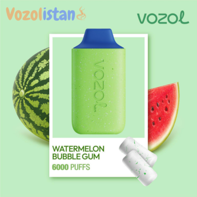 Vozol Star 6000 Watermelon Buble Gum Puff vozolistan.com