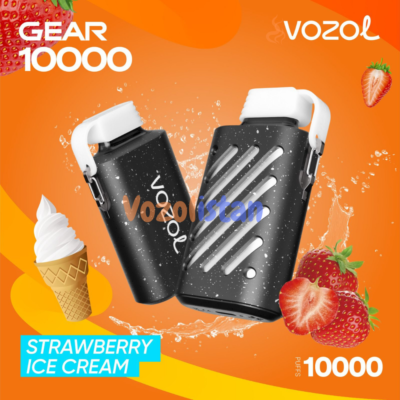 Vozol Gear 10000 Strawberry Smoothie Puff vozolistan.com