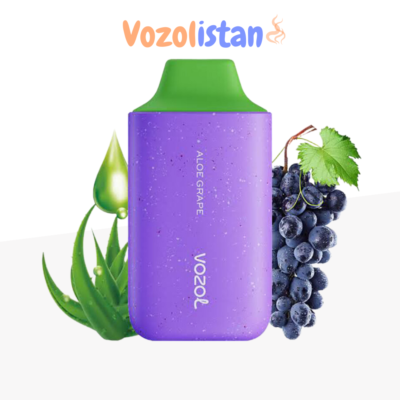 Vozol Star 6000 Aloe Grape Puff vozolistan.com