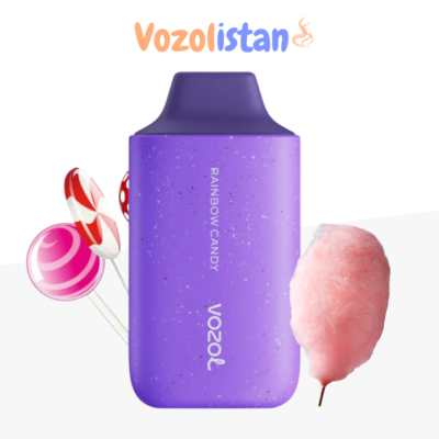 Vozol Star 6000 Rainbow Candy Puff vozolistan.com