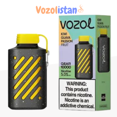 Vozol Gear 10000 Kiwi Guava Passion Fruit Puff vozolistan.com