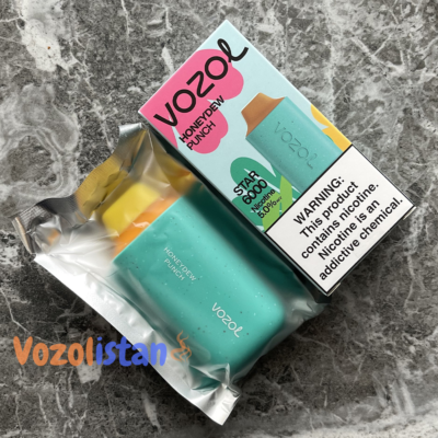 Vozol Star 6000 Honeydew Punch Puff vozolistan.com