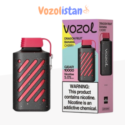 Vozol Gear 10000 Dragon Fruit Banana Cherry Puff vozolistan.com