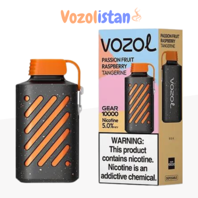 Vozol Gear 10000 Passion Fruit Raspberry Tangerine Puff vozolistan.com