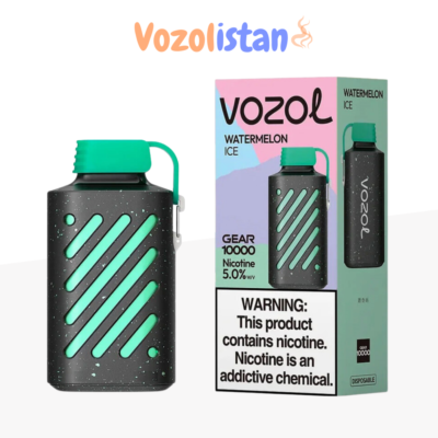 vozol 10000 puff watermelon ICE vozolistan.com