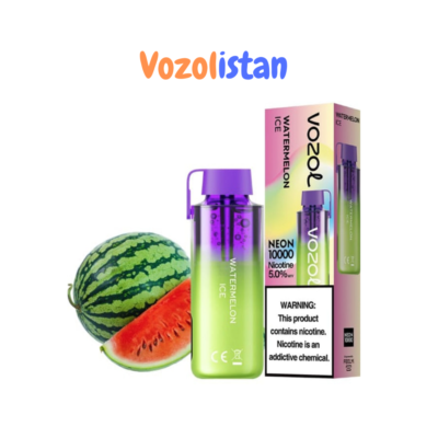 Vozol Neon 10000 Watermelon Ice Puff - vozolistan