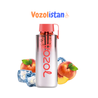 Vozol Neon 10000 Peach Ice Puff- vozolistan.com