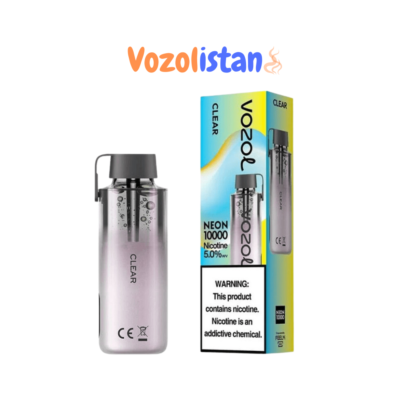 Vozol Neon 10000 Clear Puff - vozolistan kapıda ödeme sipariş ver