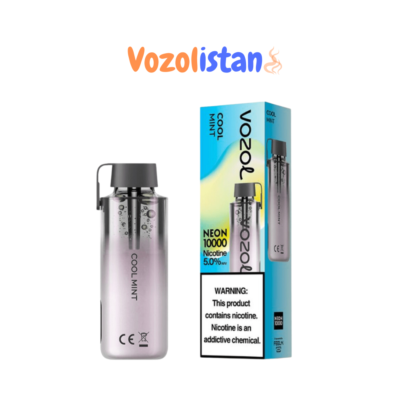 Vozol Neon 10000 Cool Mint Puff - vozolistan sipariş ver