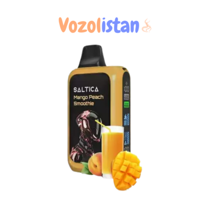 Saltica Cyber 18000 Puff Mango Peach Smoothie - vozolistan