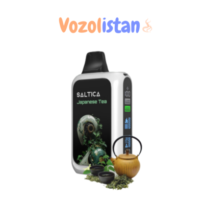 Saltica Cyber 18000 Puff Japanese Tea - vozolistan