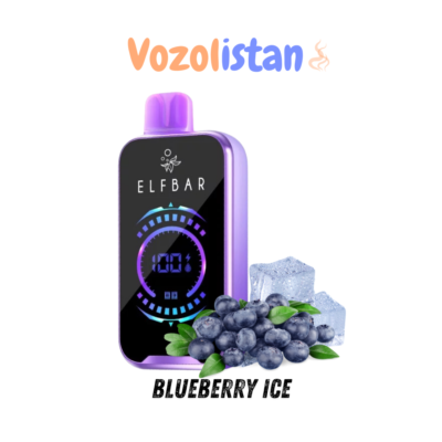 Elf Bar Raya D2 Blueberry Ice Puff - vozolistan