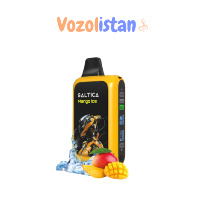 Saltica Cyber 18000 Puff Mango Ice - vozolistan