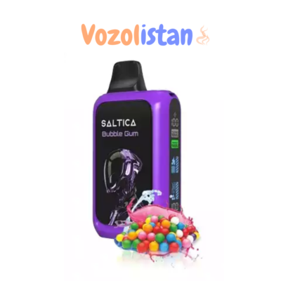 Saltica Cyber 18000 Puff bubble gum - vozolistan