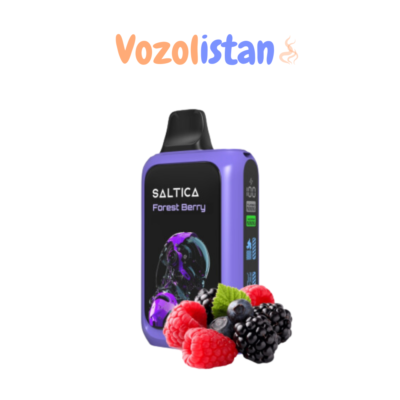 Saltica Cyber 18000 Puff Forest Berry - vozolistan